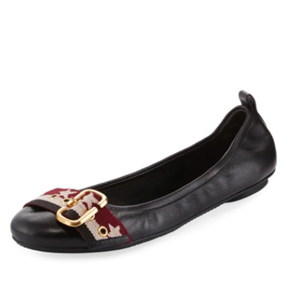 Marc Jacobs dolly buckle ballerina flats